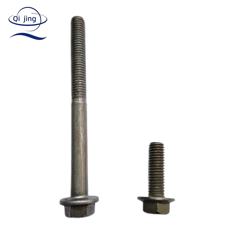 Factory Manufacturer Carbon Steel Zp Stainless Steel 304/316 Hex Flange Bolt