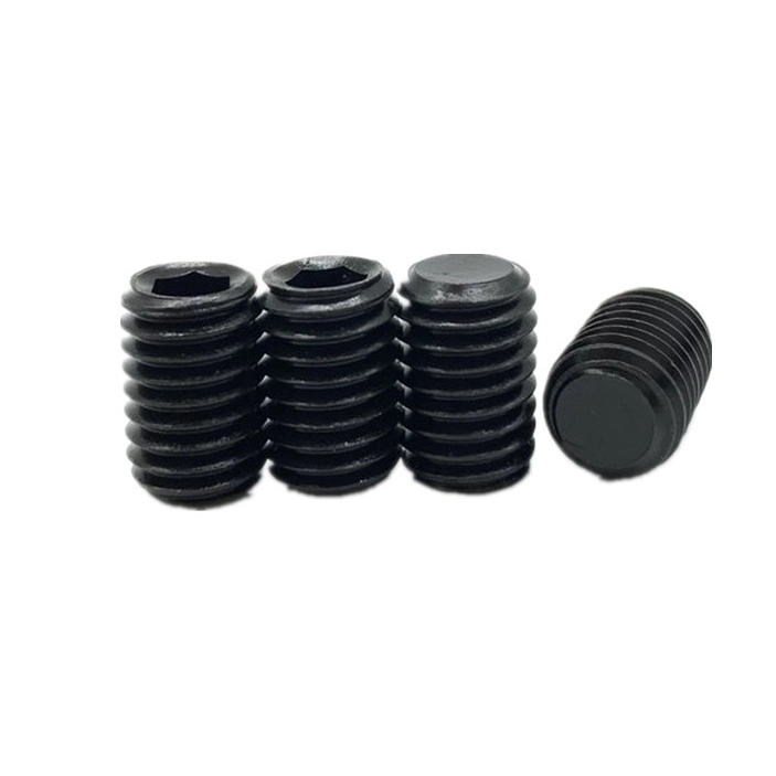 High Tensile Alloy Steel Hex Socket Set Screw DIN916/915/914/913 Grub Concave Screws for Electronic Industry