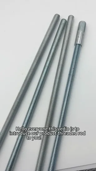 Ходовой винт/резьбовой стержень/болт с полной резьбой/винт с полной резьбой/болт без головки/стержень с резьбой